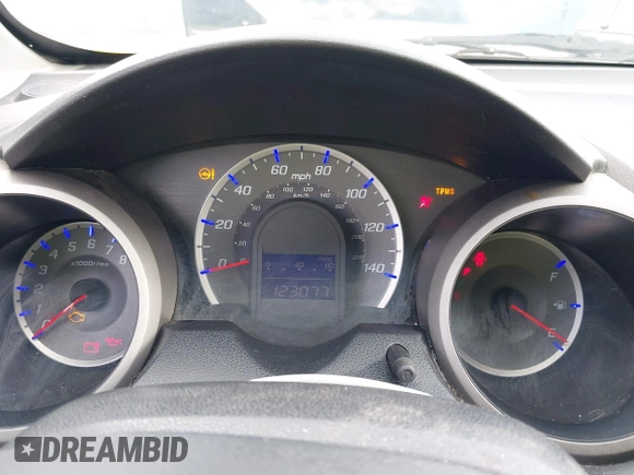 2010 Honda Fit with VIN JHMGE8H21AC039375, listed as a IAAI auction lot 42126138 with 123,077 mi miles. Bid and sale history available at carsss.com. Image 7.