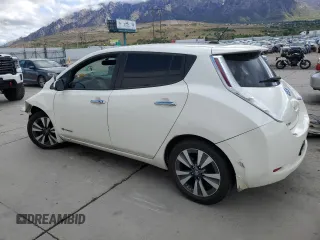 2016 Nissan LEAF S z VIN 1N4BZ0CP2GC312150, wystawiony jako Copart lot #56072065 z przebiegiem Nie podano mil oraz Szkoda całkowita • Salvage title. Historia ofert i sprzedaży dostępna na DreamBid. Obrazek 2.