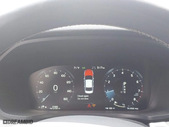 2019 Volvo S60 R-Design with VIN 7JRA22TM0KG004179, listed as a IAAI auction lot 41716942 with 27,466 mi miles. Bid and sale history available at carsss.com. Image 7.
