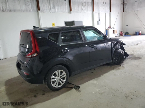 2021 Kia Soul LX with VIN KNDJ23AU3M7756470, listed as a Copart auction lot 79764664 with 96,453 mi miles and Salvage Title. Bid and sale history available at carsss.com. Image 3.