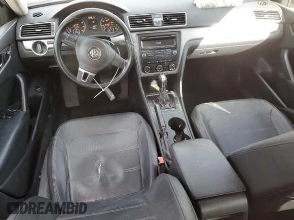 2014 Volkswagen Passat S with VIN 1VWAS7A30EC092486, listed as a Copart auction lot 87487514 with 15,800 mi miles and Salvage Title. Bid and sale history available at carsss.com. Image 8.