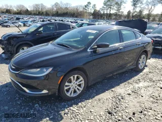 2015 Chrysler 200 Limited with VIN 1C3CCCAB9FN696962, listed as a Copart auction lot 43516035 with 138,722 mi miles and Salvage Title. Bid and sale history available at carsss.com. Image 1.