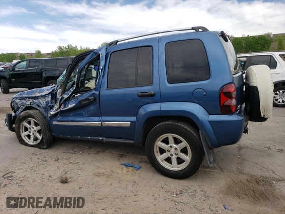 2006 Jeep Liberty Limited z VIN 1J4GL58K16W164947, wystawiony jako Copart lot #57055255 z przebiegiem Nie podano mil oraz Szkoda całkowita • Salvage title. Historia ofert i sprzedaży dostępna na DreamBid. Obrazek 2.