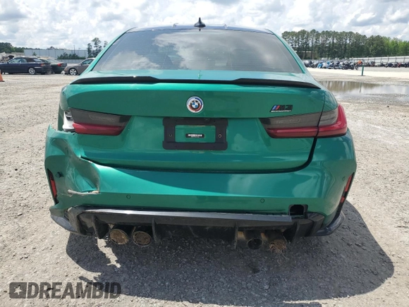 2022 BMW M3 Competition xDrive с VIN WBS43AY05NFN12563, выставлен на аукционе Copart как лот 56837075 с пробегом Не указан миль и Списание • Salvage title. История ставок и продаж доступна на DreamBid. Изображение 6.