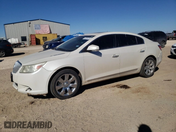 2012 Buick LaCrosse Premium 3 with VIN 1G4GH5E32CF189108, listed as a Copart auction lot 46269125 with 137,222 mi miles and Salvage Title. Bid and sale history available at carsss.com. Image 1.