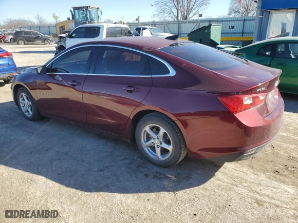2016 Chevrolet Malibu LS with VIN 1G1ZB5ST3GF313971, listed as a Copart auction lot 47737505 with 99,747 mi miles and Salvage Title. Bid and sale history available at carsss.com. Image 2.