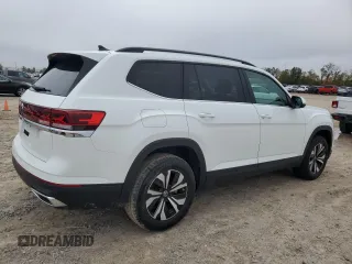 2024 Volkswagen Atlas SE z VIN 1V2DR2CA9RC503432, wystawiony jako Copart lot #85468494 z przebiegiem 25 243 mil mil oraz Szkoda całkowita • Salvage title. Historia ofert i sprzedaży dostępna na DreamBid. Obrazek 3.