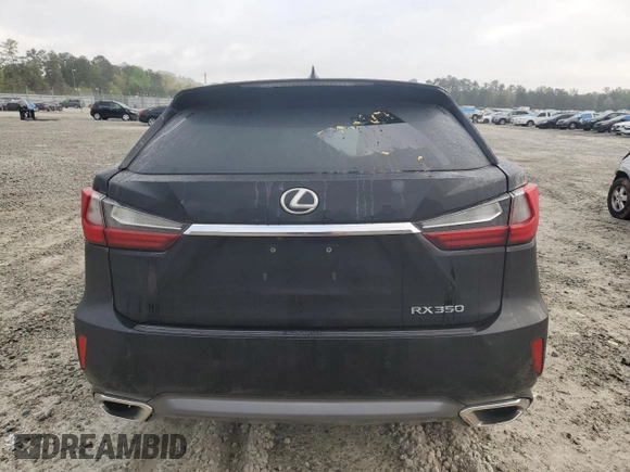 2016 Lexus RX 350 with VIN 2T2ZZMCA9GC029937, listed as a Copart auction lot 53868035 with Not provided miles and Salvage title. Bid and sale history available at DreamBid. Image 6.