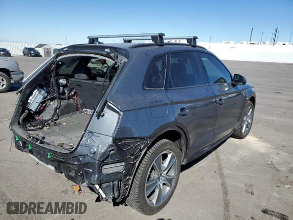 2019 Audi Q5 Prestige with VIN WA1CNAFY2K2053835, listed as a Copart auction lot 46736325 with 48,257 mi miles and Salvage Title. Bid and sale history available at carsss.com. Image 3.