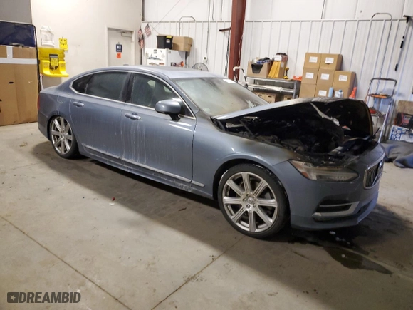 2020 Volvo S90 Inscription with VIN LVYA22ML1LP178325, listed as a Copart auction lot 37374114 with 0 mi miles. Bid and sale history available at carsss.com. Image 4.