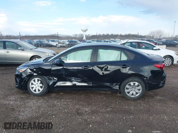 2021 Kia Rio LX with VIN 3KPA24AD3ME430657, listed as a IAAI auction lot 41903102 with 29,473 mi miles and . Bid and sale history available at DreamBid. Image 14.