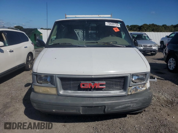 1997 GMC Safari Cargo with VIN 1GTDL19W1VB542192, listed as a Copart auction lot 86278354 with Not Provided miles and Non Repairable. Bid and sale history available at carsss.com. Image 5.