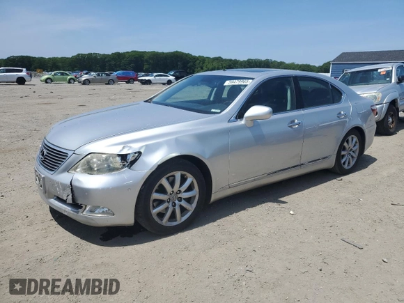 2007 Lexus LS 460 with VIN JTHBL46F675012345, listed as a Copart auction lot 59479965 with 148,538 mi miles and Clean title. Bid and sale history available at DreamBid. Image 1.