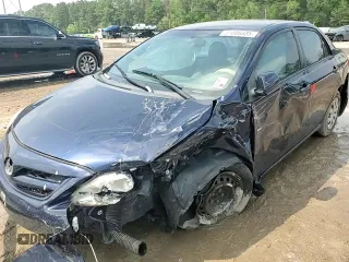 2011 Toyota Corolla L with VIN JTDBU4EE9B9140393, listed as a Copart auction lot 51088335 with 87,078 mi miles and Salvage Title. Bid and sale history available at carsss.com. Image 10.