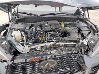 2024 Infiniti QX50 Sport with VIN 3PCAJ5FA7RF108824, listed as a Copart auction lot 55150705 with 7,388 mi miles and Salvage title. Bid and sale history available at DreamBid. Image 12.