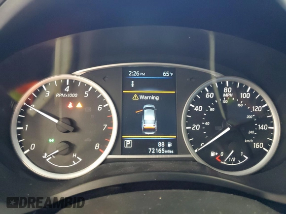 2019 Nissan Sentra S with VIN 3N1AB7AP6KY340946, listed as a Copart auction lot 53233165 with 72,165 mi miles and Salvage Title. Bid and sale history available at carsss.com. Image 9.