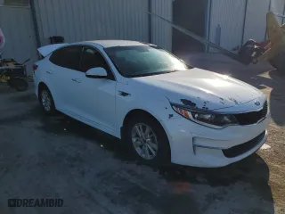 2016 Kia Optima LX with VIN 5XXGT4L37GG035923, listed as a Copart auction lot 52915295 with 158,265 mi miles and Salvage Title. Bid and sale history available at carsss.com. Image 4.