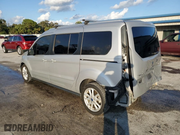 2018 Ford Transit Connect XLT z VIN NM0GE9F77J1353045, wystawiony jako Copart lot #85640224 z przebiegiem 102 944 mil mil oraz Szkoda całkowita • Salvage title. Historia ofert i sprzedaży dostępna na DreamBid. Obrazek 2.