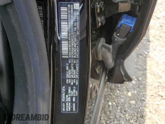 2023 Dodge Hornet GT с VIN ZACNDFAN6P3A07277, выставлен на аукционе Copart как лот 57707985 с пробегом 36 997 миль миль и Списание • Salvage title. История ставок и продаж доступна на DreamBid. Изображение 13.