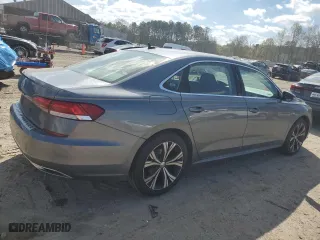 2022 Volkswagen Passat 2.0T SE with VIN 1VWSA7A30NC008898, listed as a Copart auction lot 48314605 with 58,237 mi miles and Salvage Title. Bid and sale history available at carsss.com. Image 3.