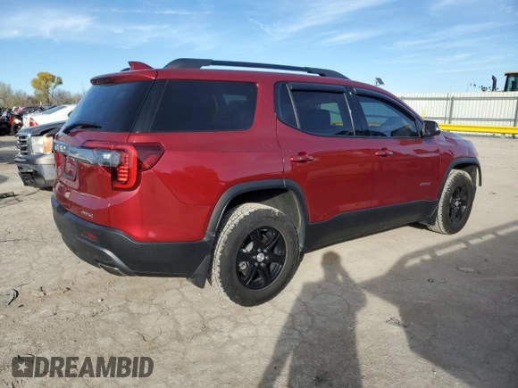 2020 GMC Acadia AT4 z VIN 1GKKNLLS2LZ120346, wystawiony jako Copart lot #80435014 z przebiegiem 41 348 mil mil oraz Szkoda całkowita • Salvage title. Historia ofert i sprzedaży dostępna na DreamBid. Obrazek 3.
