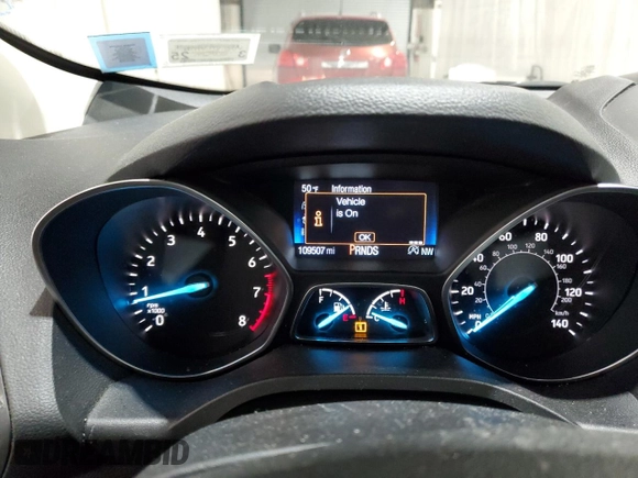 2019 Ford Escape SE with VIN 1FMCU0GD0KUB31057, listed as a Copart auction lot 50521255 with 109,507 mi miles and Clean Title. Bid and sale history available at carsss.com. Image 9.