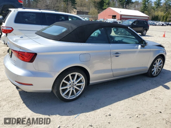 2015 Audi A3 2.0T Premium Plus with VIN WAU3FLFF1F1058773, listed as a Copart auction lot 53395495 with 55,667 mi miles and Clean Title. Bid and sale history available at carsss.com. Image 3.