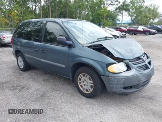 2005 Dodge Caravan SE z VIN 1D4GP25B75B221125, wystawiony jako IAAI lot #41997564 z przebiegiem 118 705 mil mil oraz . Historia ofert i sprzedaży dostępna na DreamBid. Obrazek 1.
