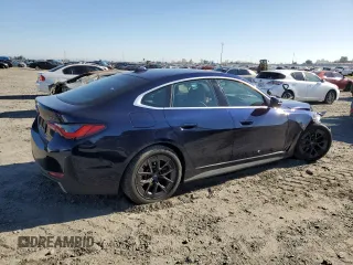 2023 BMW i4 eDrive40 z VIN WBY73AW04PFN76960, wystawiony jako Copart lot #89221195 z przebiegiem 20 365 mil mil oraz Szkoda całkowita • Salvage title. Historia ofert i sprzedaży dostępna na DreamBid. Obrazek 3.