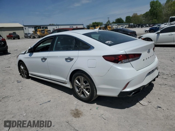 2018 Hyundai Sonata SEL with VIN 5NPE34AF6JH699615, listed as a Copart auction lot 53495005 with 68,730 mi miles and Salvage Title. Bid and sale history available at DreamBid. Image 2.