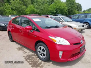 2014 Toyota Prius Four with VIN JTDKN3DU1E1775577, listed as a IAAI auction lot 42480716 with 142,727 mi miles and . Bid and sale history available at DreamBid. Image 1.