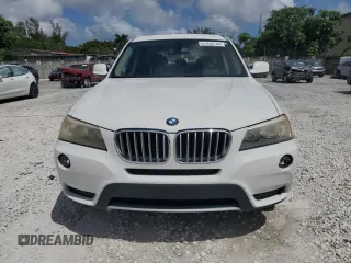 2011 BMW X3 28i with VIN 5UXWX5C51BL711233, listed as a Copart auction lot 51435145 with 135,876 mi miles and Salvage Title. Bid and sale history available at carsss.com. Image 5.