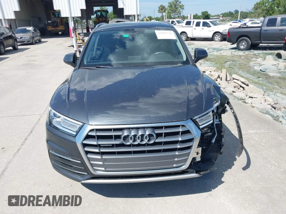2020 Audi Q5 Premium with VIN WA1ANAFY7L2079002, listed as a IAAI auction lot 41889544 with 38,510 mi miles. Bid and sale history available at carsss.com. Image 12.