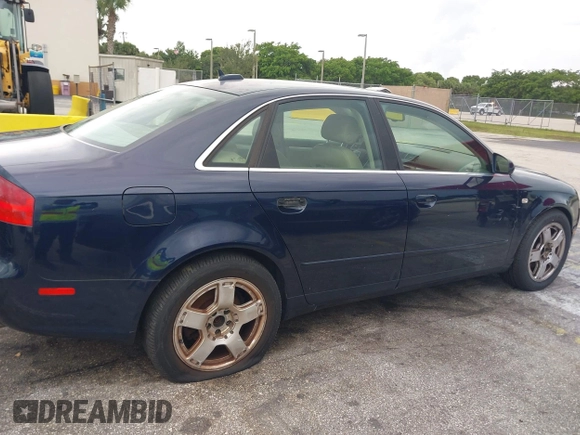 2006 Audi A4 2.0T with VIN WAUDF78E66A253655, listed as a IAAI auction lot 42456619 with 207,374 mi miles and . Bid and sale history available at DreamBid. Image 6.