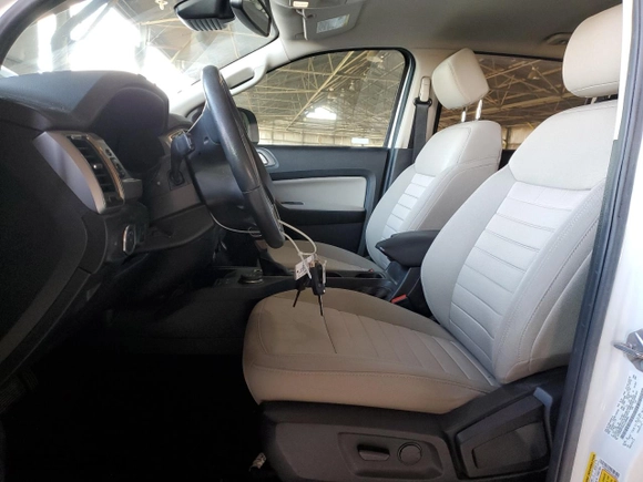 2020 Ford Ranger XL with VIN 1FTER4FH2LLA30894, listed as a Copart auction lot 53882715 with 21,270 mi miles and Salvage Title. Bid and sale history available at carsss.com. Image 7.