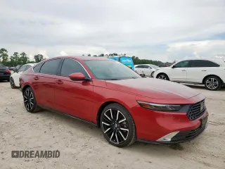2024 Honda Accord Touring with VIN 1HGCY2F89RA085105, listed as a Copart auction lot 62604865 with 11,362 mi miles and Salvage title. Bid and sale history available at DreamBid. Image 4.