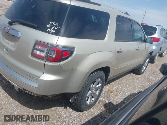 2016 GMC Acadia SLE with VIN 1GKKVPKD2GJ211888, listed as a IAAI auction lot 41914370 with 155,972 mi miles and . Bid and sale history available at DreamBid. Image 4.