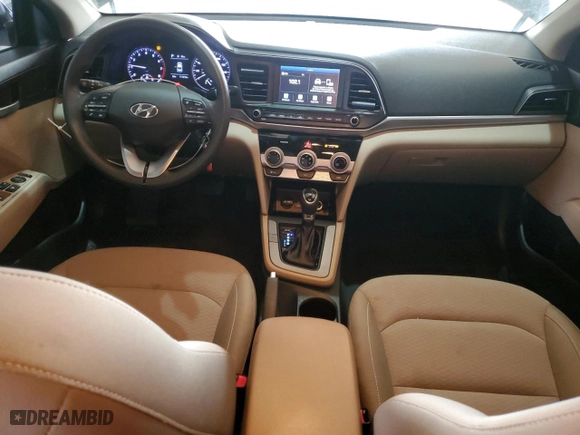 2019 Hyundai Elantra Preferred with VIN KMHD84LFXKU872632, listed as a Copart auction lot 48331505 with 111,018 mi miles and Non Repairable. Bid and sale history available at carsss.com. Image 8.