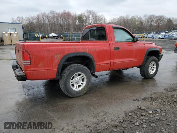 2003 Dodge Dakota with VIN 1D7GG16X23S191049, listed as a Copart auction lot 52245245 with 152,534 mi miles and Clean Title. Bid and sale history available at carsss.com. Image 3.
