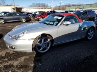 2000 Porsche Boxster S with VIN WP0CB2987YU662139, listed as a Copart auction lot 84385184 with 91,771 mi miles and Salvage Title. Bid and sale history available at carsss.com. Image 1.