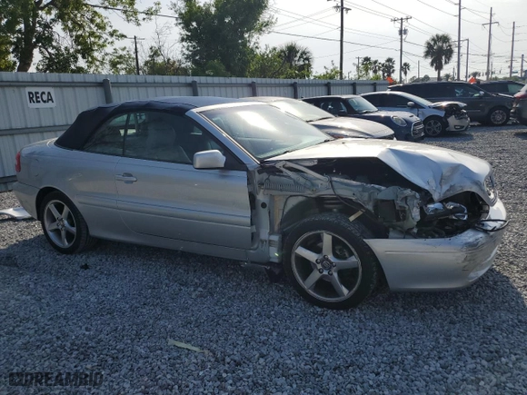 2004 Volvo C70 with VIN YV1NC62D04J062864, listed as a Copart auction lot 50245015 with 32,552 mi miles and Salvage Title. Bid and sale history available at carsss.com. Image 4.
