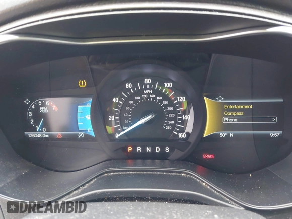 2019 Ford Fusion SEL with VIN 3FA6P0CDXKR129411, listed as a IAAI auction lot 42082323 with 126,048 mi miles and . Bid and sale history available at DreamBid. Image 7.