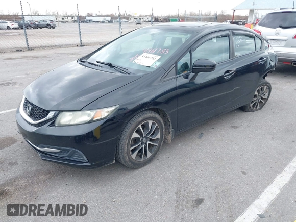 2015 Honda Civic EX z VIN 19XFB2F80FE025767, wystawiony jako IAAI lot #41461783 z przebiegiem Nie podano mil oraz . Historia ofert i sprzedaży dostępna na DreamBid. Obrazek 18.
