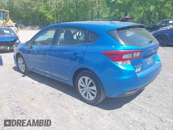 2022 Subaru Impreza with VIN 4S3GTAB63N3726194, listed as a IAAI auction lot 42282184 with 29,076 mi miles and . Bid and sale history available at DreamBid. Image 3.