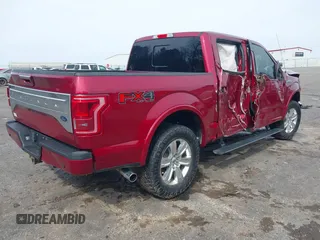 2017 Ford F-150 XL with VIN 1FTEW1EF2HFA96889, listed as a IAAI auction lot 41740720 with 78,543 mi miles. Bid and sale history available at carsss.com. Image 4.