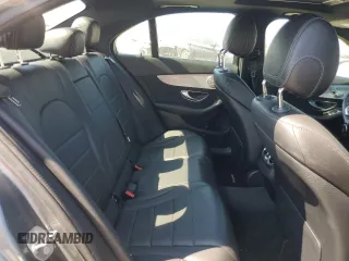 2018 Mercedes-Benz C 300 with VIN 55SWF4JB3JU280093, listed as a Copart auction lot 64334245 with 65,251 mi miles and Salvage title. Bid and sale history available at DreamBid. Image 10.