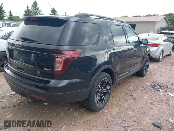 2014 Ford Explorer Sport with VIN 1FM5K8GT1EGB36680, listed as a IAAI auction lot 42450803 with 135,223 mi miles and . Bid and sale history available at DreamBid. Image 4.
