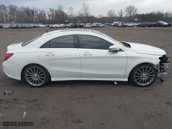 2016 Mercedes-Benz CLA with VIN WDDSJ4EB8GN353581, listed as a IAAI auction lot 41694792 with 109,332 mi miles. Bid and sale history available at carsss.com. Image 14.