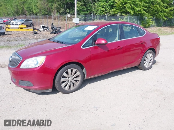 2015 Buick Verano with VIN 1G4PP5SK4F4126719, listed as a IAAI auction lot 42395172 with 190,556 mi miles and . Bid and sale history available at DreamBid. Image 2.
