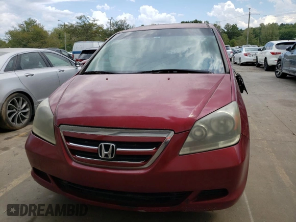 2006 Honda Odyssey EX z VIN 5FNRL38436B058444, wystawiony jako Copart lot #70381084 z przebiegiem 181 928 mil mil oraz Szkoda całkowita • Salvage title. Historia ofert i sprzedaży dostępna na DreamBid. Obrazek 5.